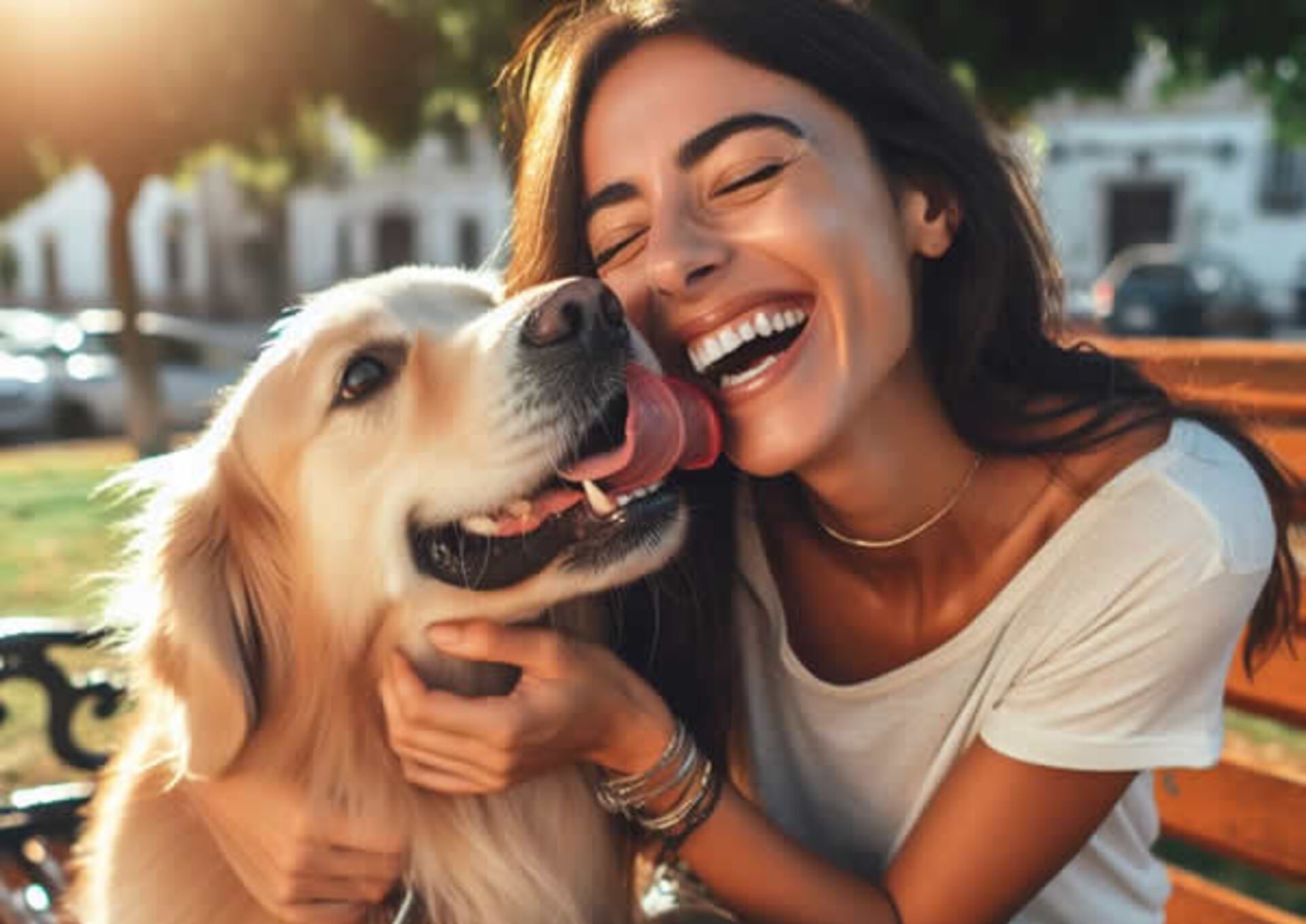 Por que cachorros lambem o dono?